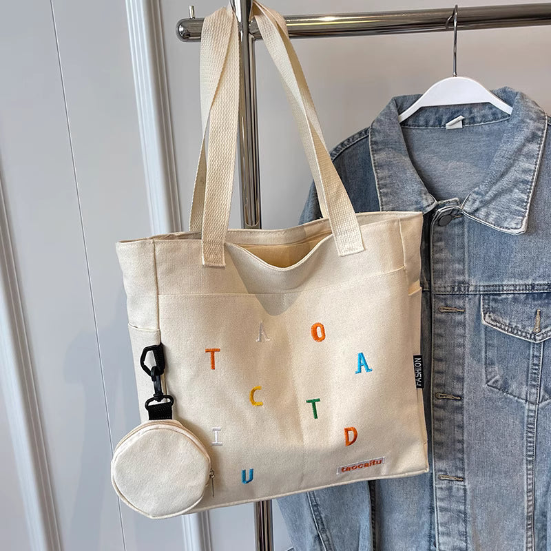 Large Capacity Canvas Bag for Women