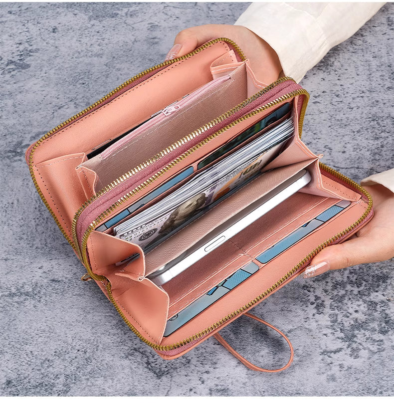 Cross-border Labeling New Women's Purse Clutch Bag Fashion Fresh Large Capacity