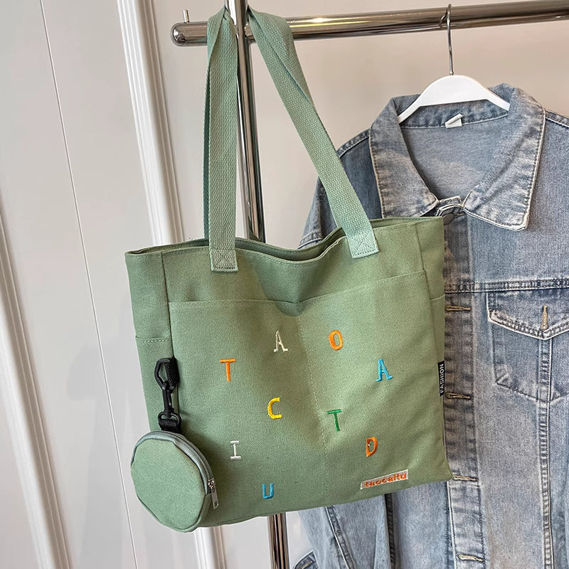 Large Capacity Canvas Bag for Women