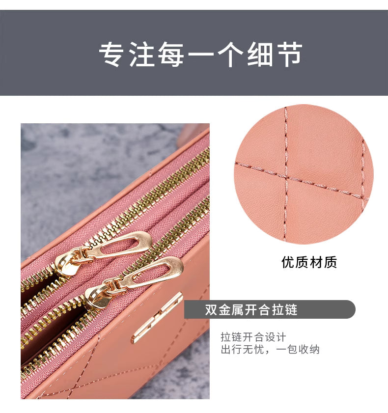 Cross-border Labeling New Women's Purse Clutch Bag Fashion Fresh Large Capacity