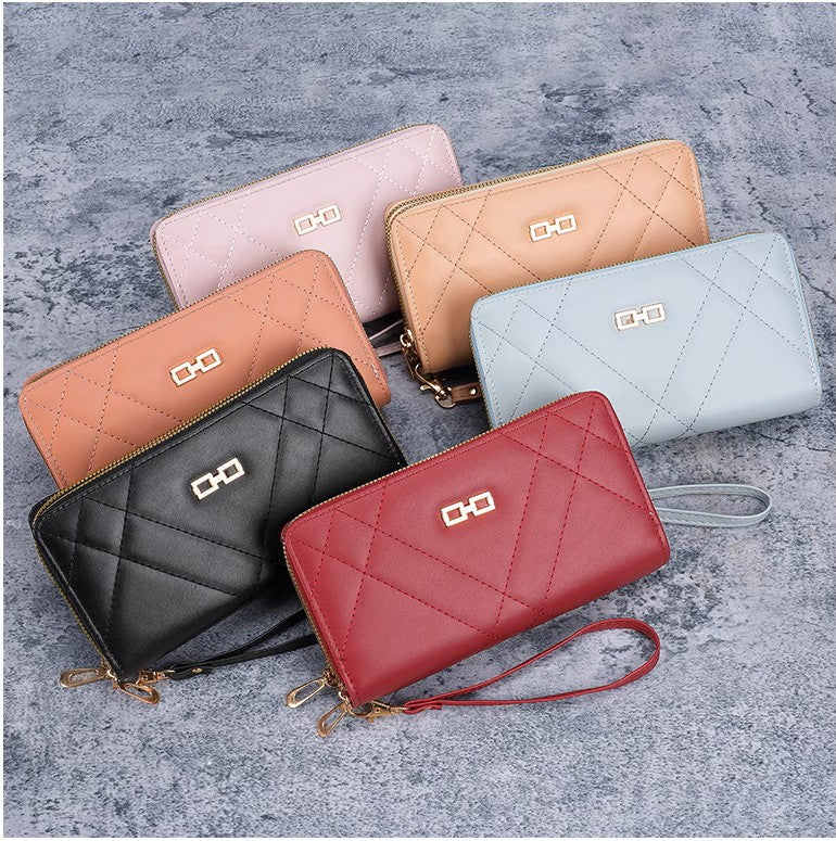Cross-border Labeling New Women's Purse Clutch Bag Fashion Fresh Large Capacity