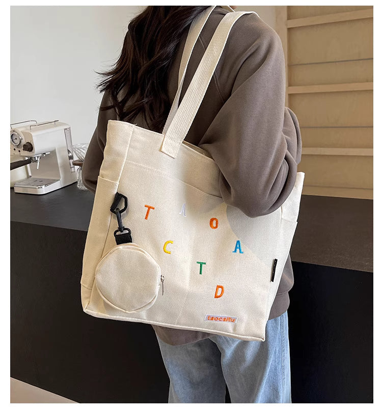 Large Capacity Canvas Bag for Women