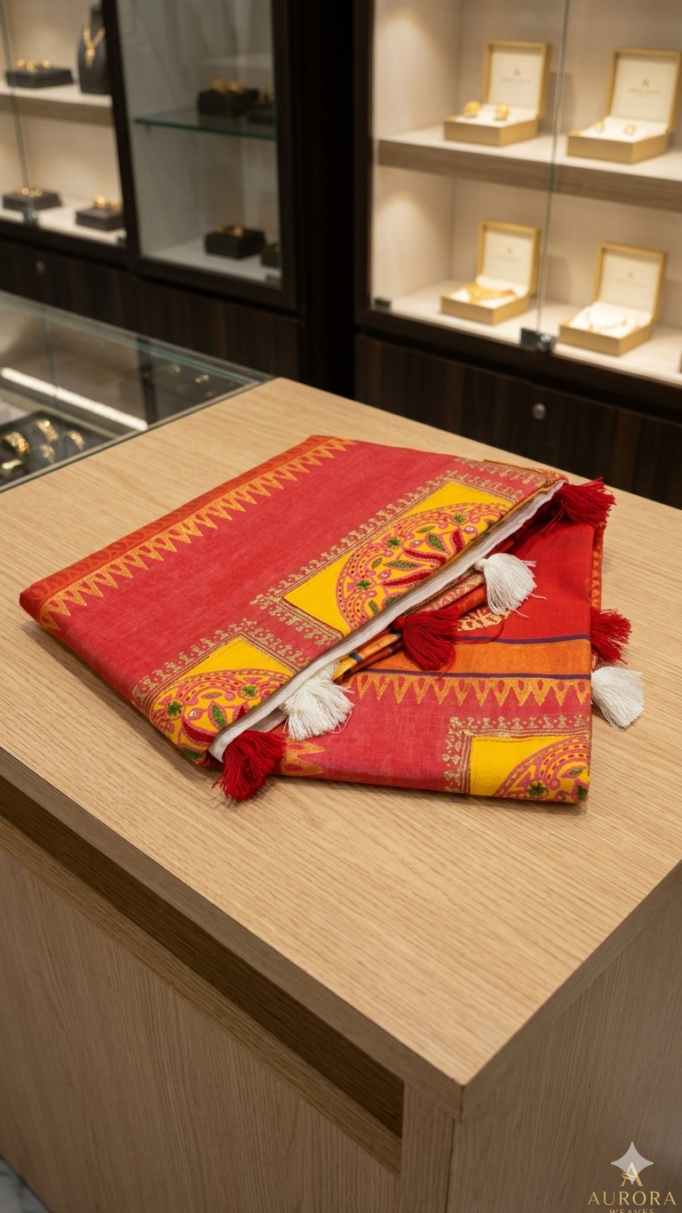 Block Boutique Saree with Blouse Piece