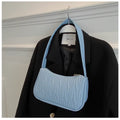 Shoulder Bag for Women 2025 New French Niche Crossbody Bag with Pleated Texture Versatile