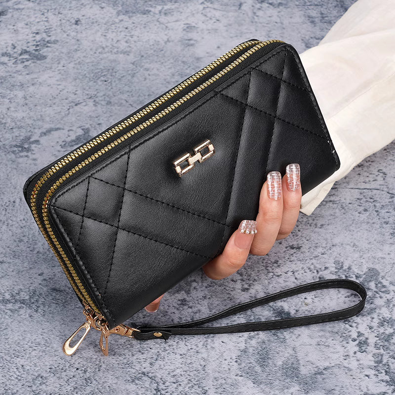 Cross-border Labeling New Women's Purse Clutch Bag Fashion Fresh Large Capacity