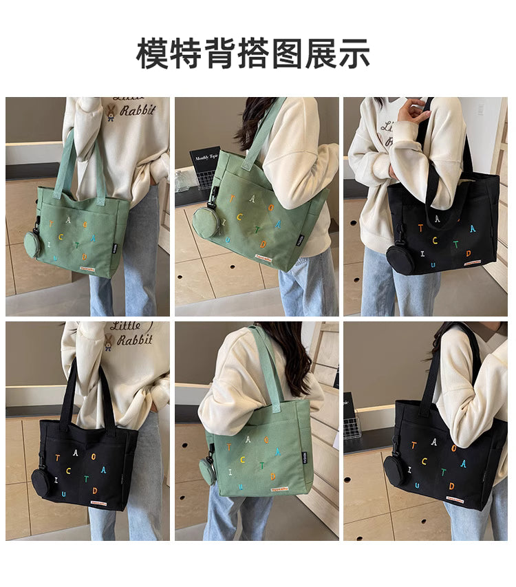 Large Capacity Canvas Bag for Women