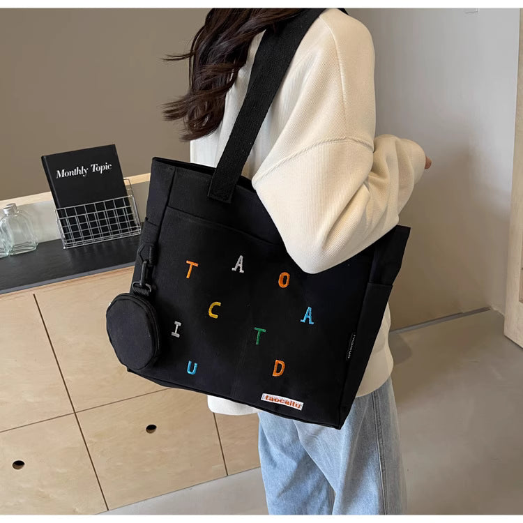 Large Capacity Canvas Bag for Women