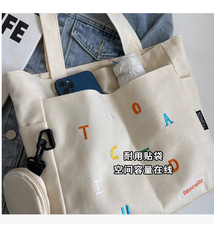 Large Capacity Canvas Bag for Women