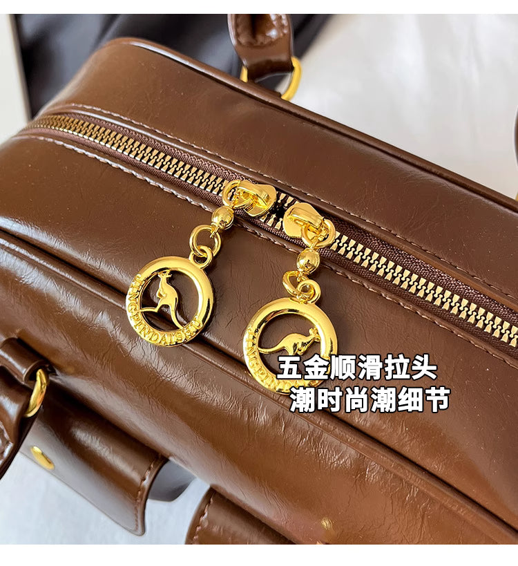 Niche Design Multi-Pocket New Vintage Baguette Shoulder Bag