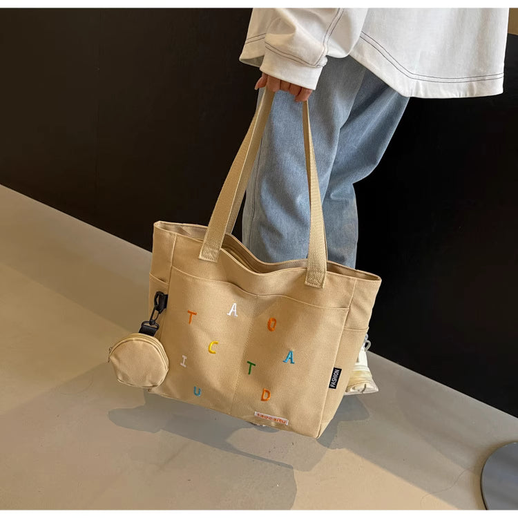 Large Capacity Canvas Bag for Women