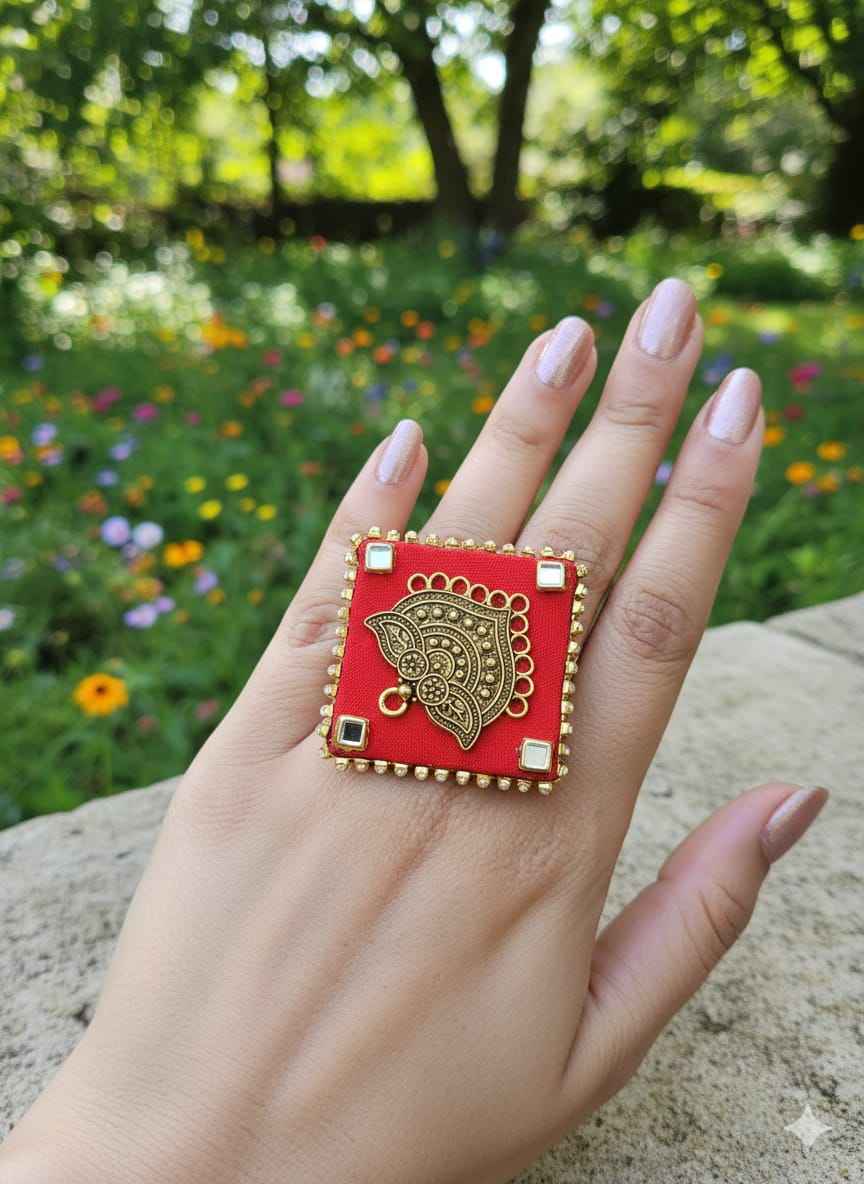 Handmade Adjustable Ring for Unique Style and Comfort