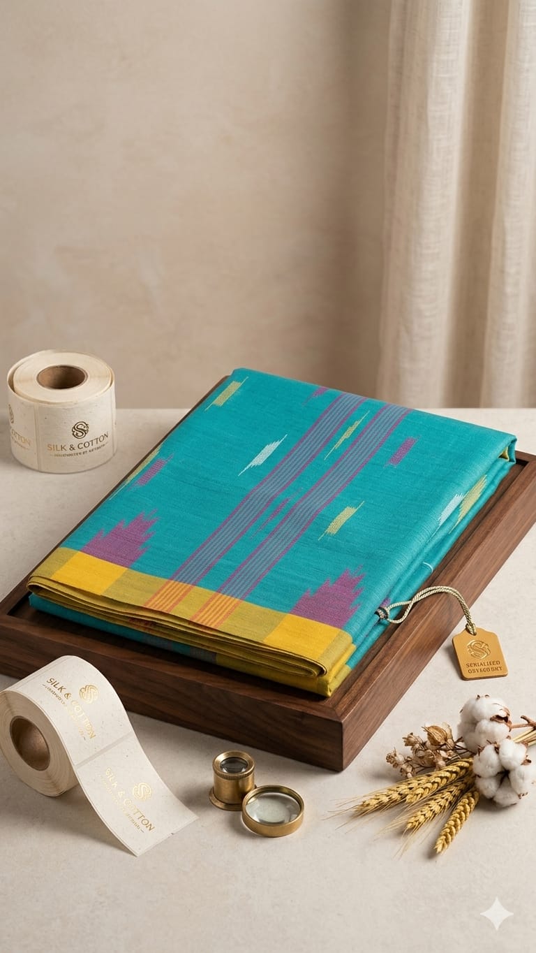 Monipuri Cotton Saree With Blouse Piece