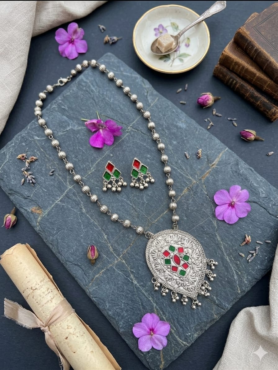 Artisan Oxidized Silver Sets