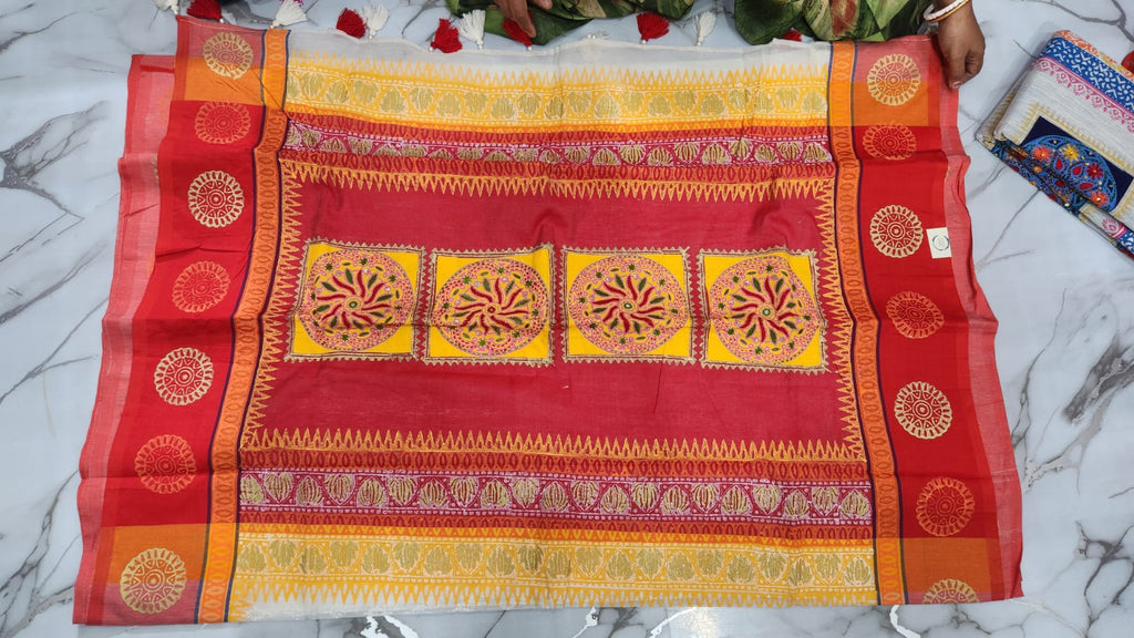Block Boutique Saree with Blouse Piece
