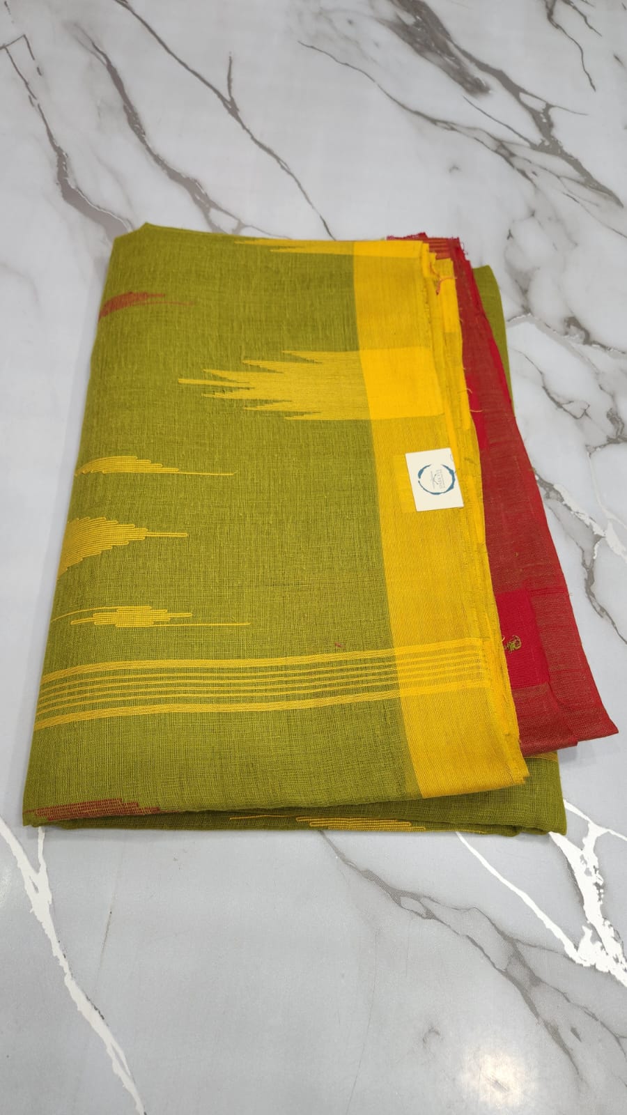 Monipuri Cotton Saree With Blouse Piece
