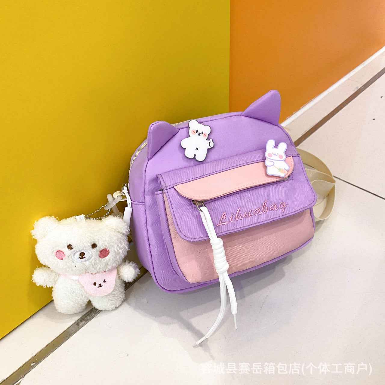 Children's Crossbody Bag, Girl's Cute Bag, 2025 New Student Small Bag, Little Girl's Stylish Backpack for Going Out, Female