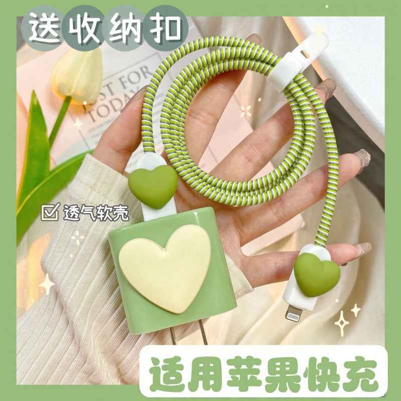Data cable protective cover for Apple original data cable protective rope charger angel wings protective shell suit