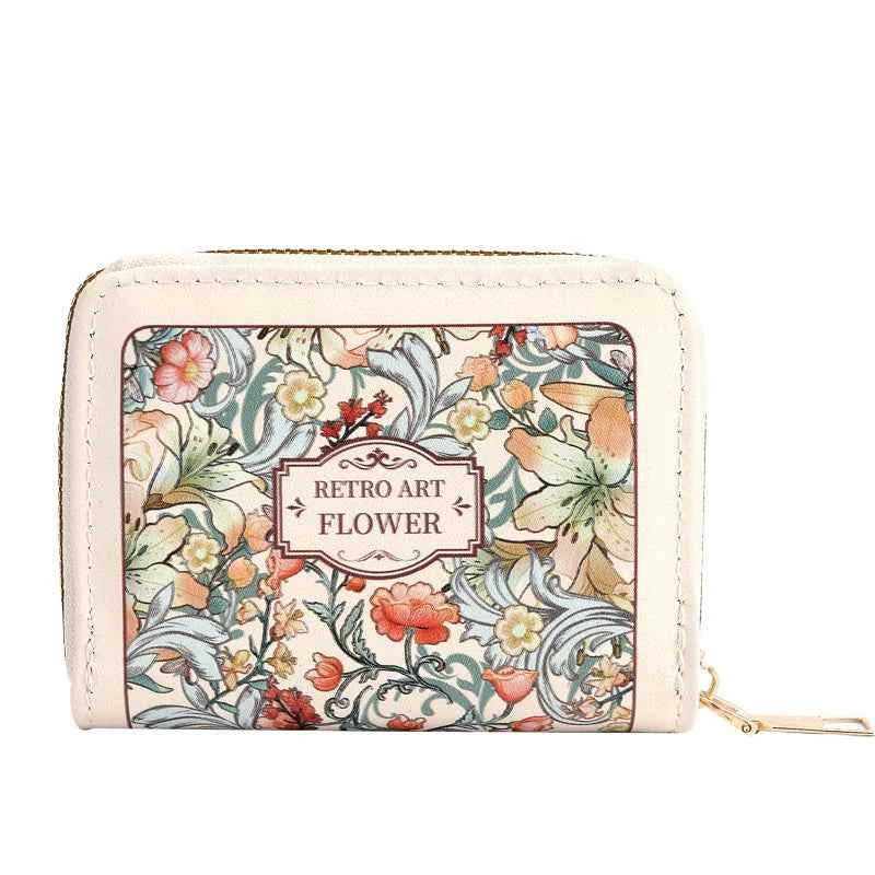 Card Bag Women's Exquisite High-end Small Multi-card 2024 Large Capacity Retro Certificate Storage Wallet New Coin Purse