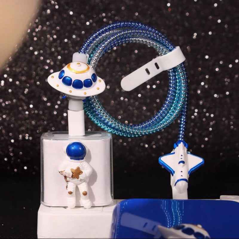 Data cable protective cover for Apple original data cable protective rope charger angel wings protective shell suit