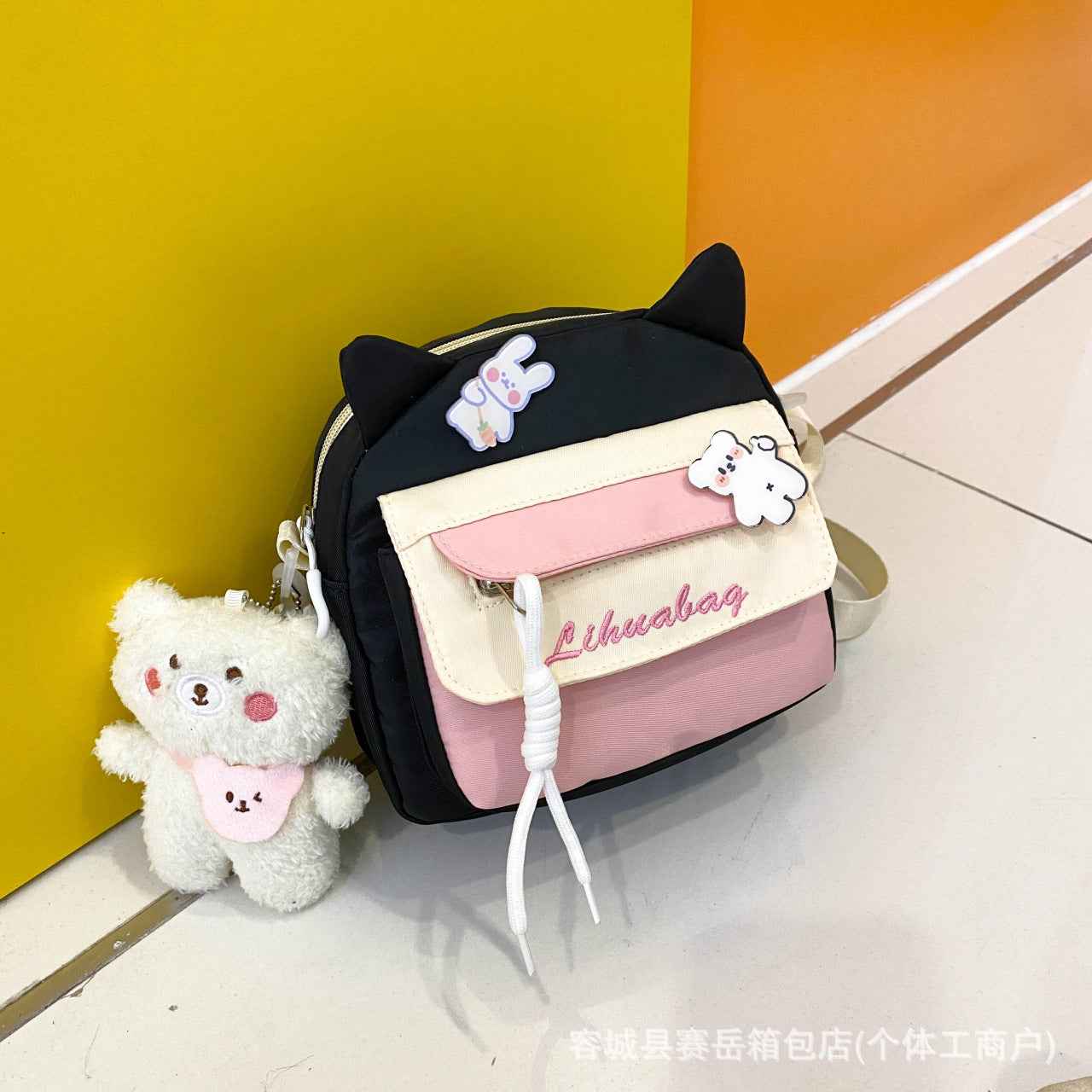 Children's Crossbody Bag, Girl's Cute Bag, 2025 New Student Small Bag, Little Girl's Stylish Backpack for Going Out, Female