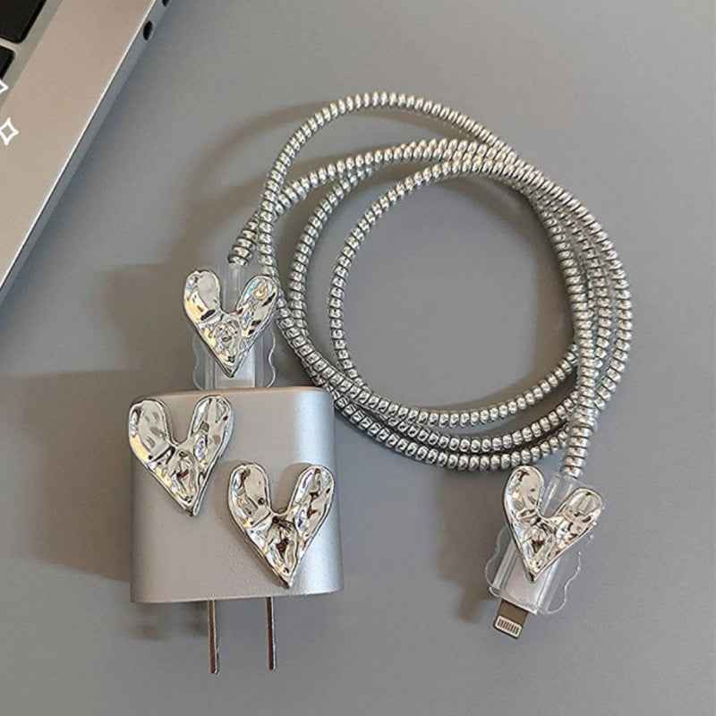 Data cable protective cover for Apple original data cable protective rope charger angel wings protective shell suit