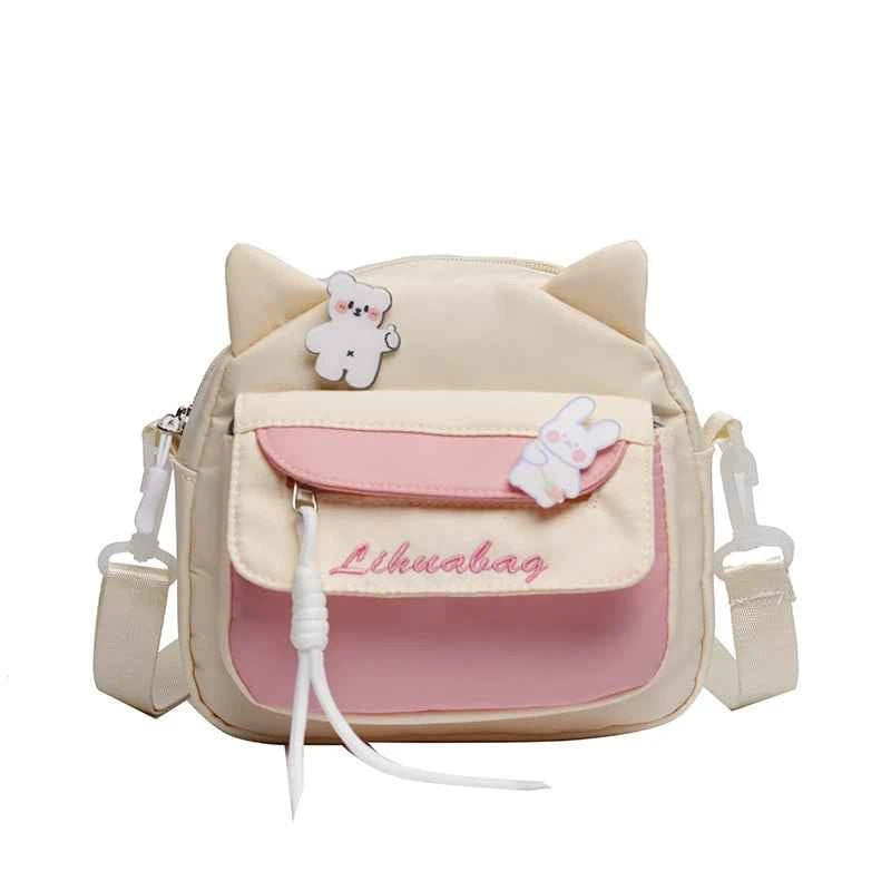 Children's Crossbody Bag, Girl's Cute Bag, 2025 New Student Small Bag, Little Girl's Stylish Backpack for Going Out, Female
