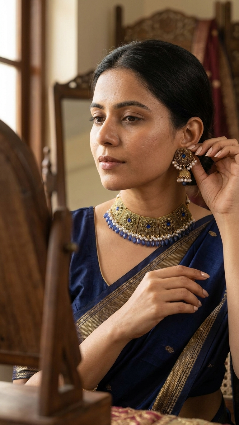 Exquisite Ethnic Statement Necklace ; Earring Sets