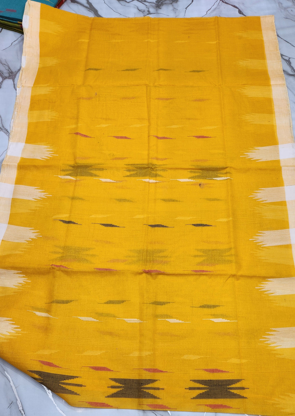 Monipuri Cotton Saree With Blouse Piece