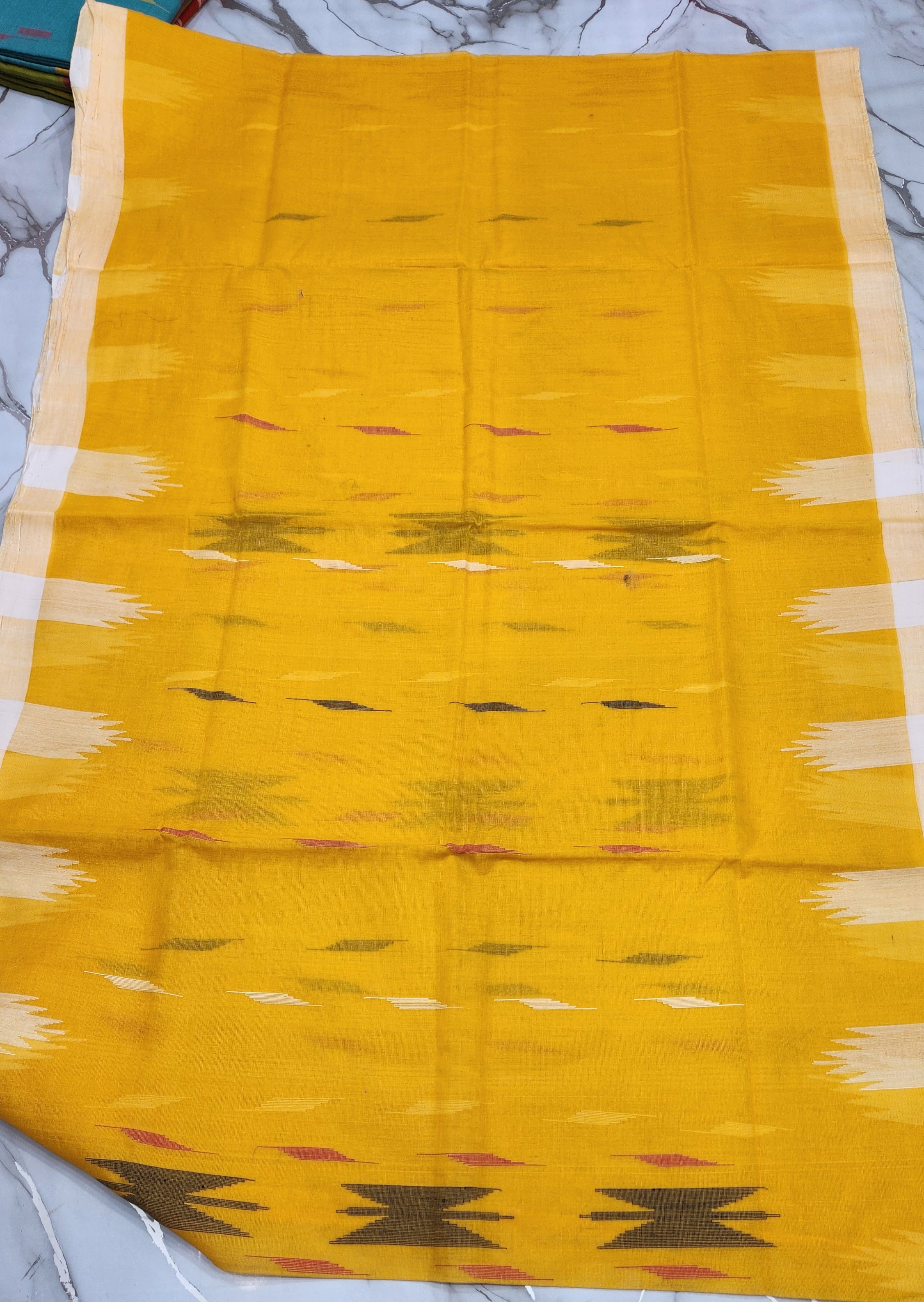 Monipuri Cotton Saree With Blouse Piece