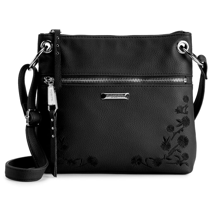 Rosetti Women's Bodhi Mini Crossbody Bag, Faux Leather Purse, Adjustable Strap