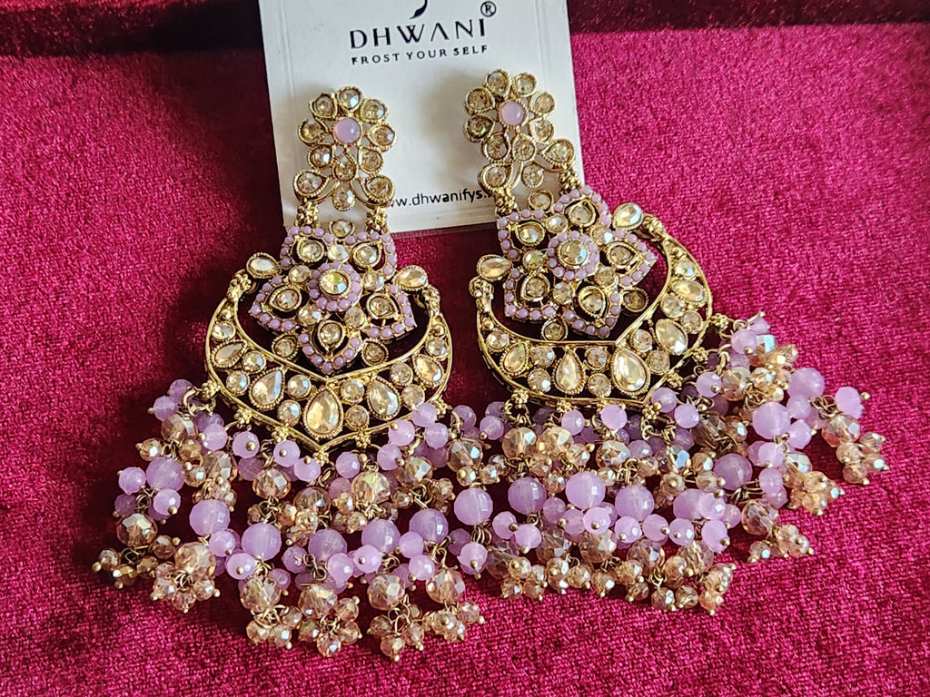 Royal Drop Statement Earrings