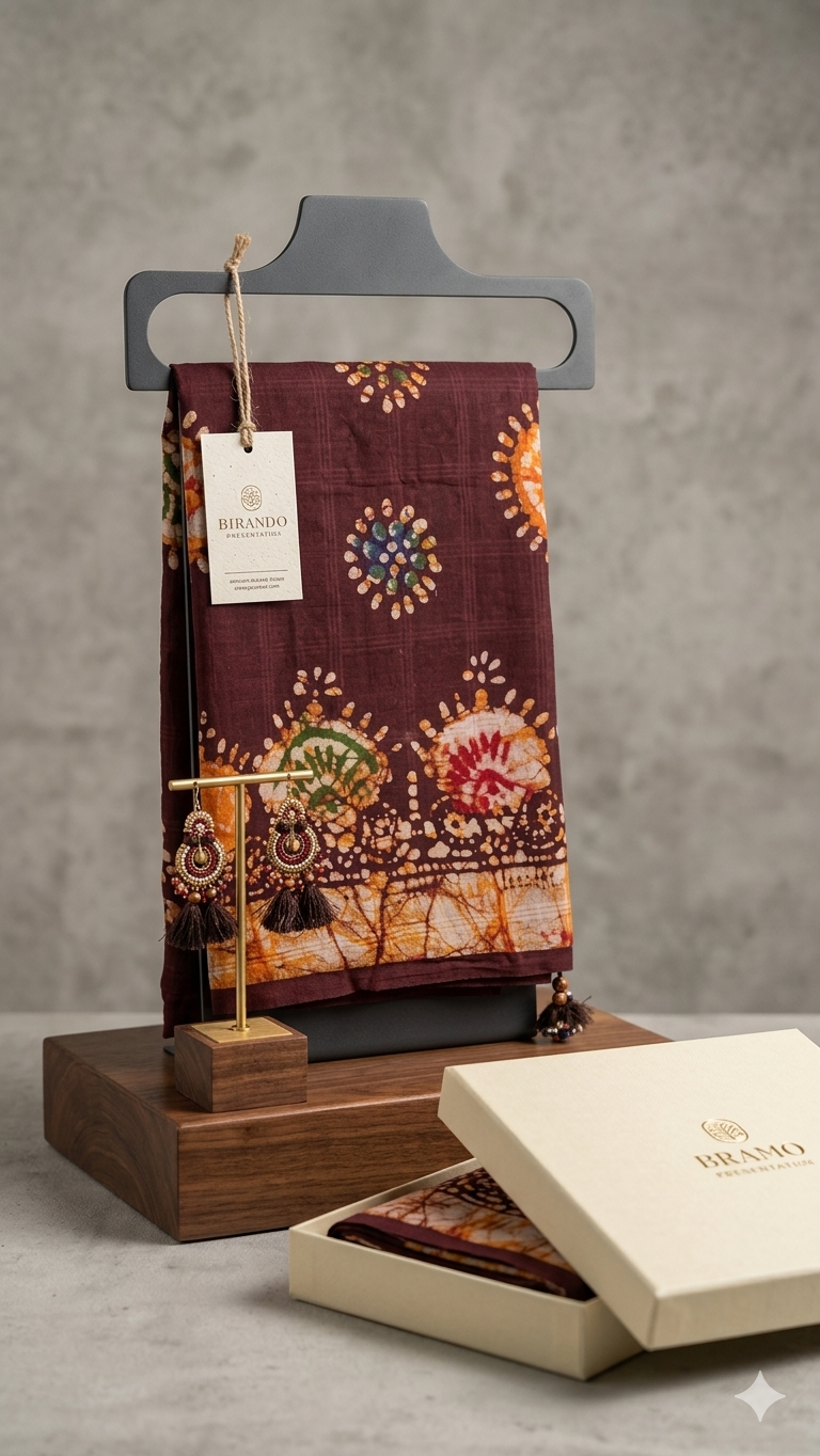 Maya Batik Saree with Blouse Piece