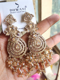 Royal Drop Statement Earrings