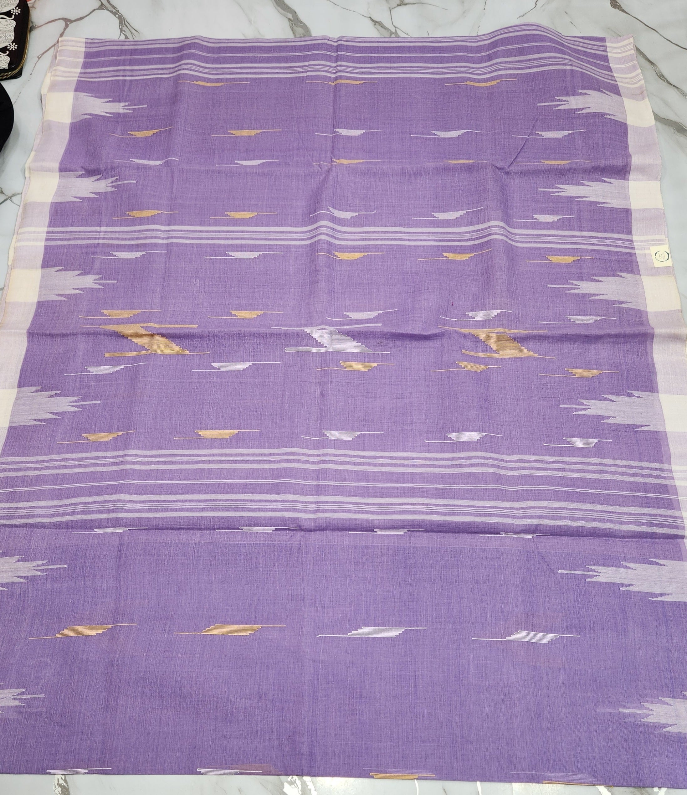 Monipuri Cotton Saree With Blouse Piece