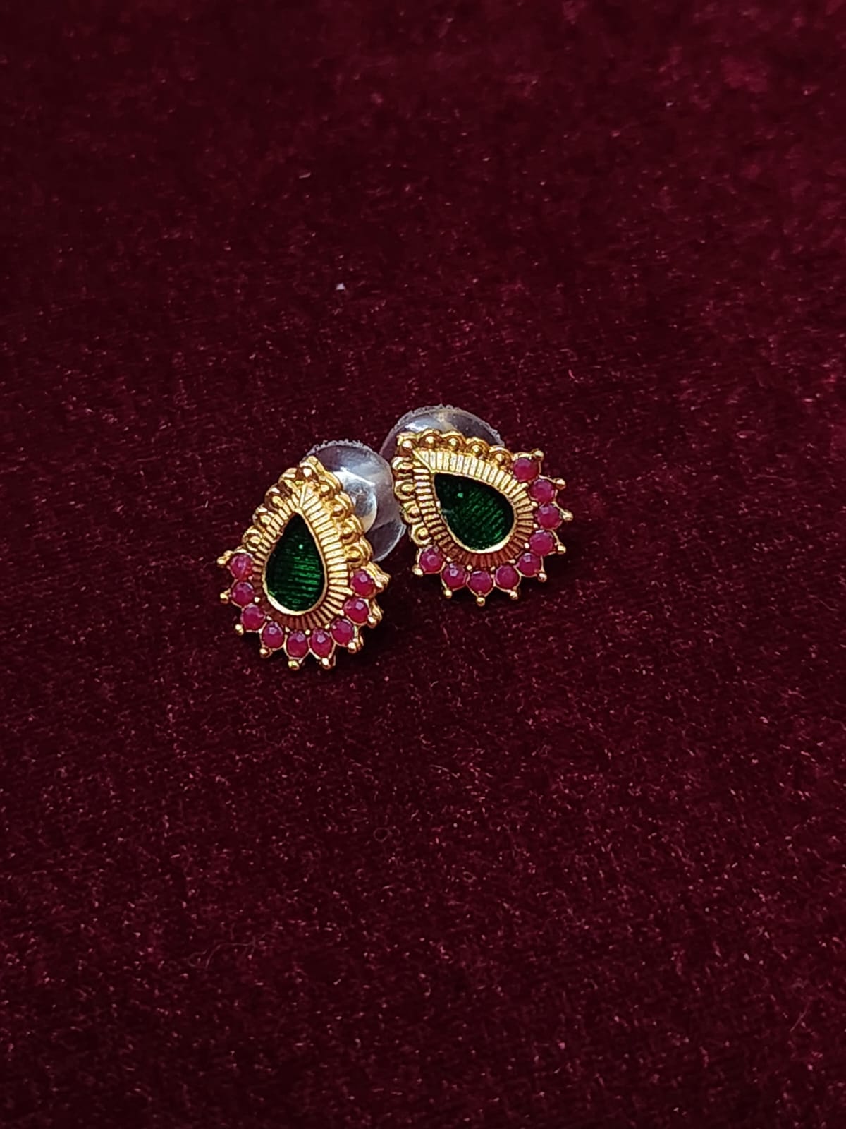 South Indian Meenakari Necklace Set