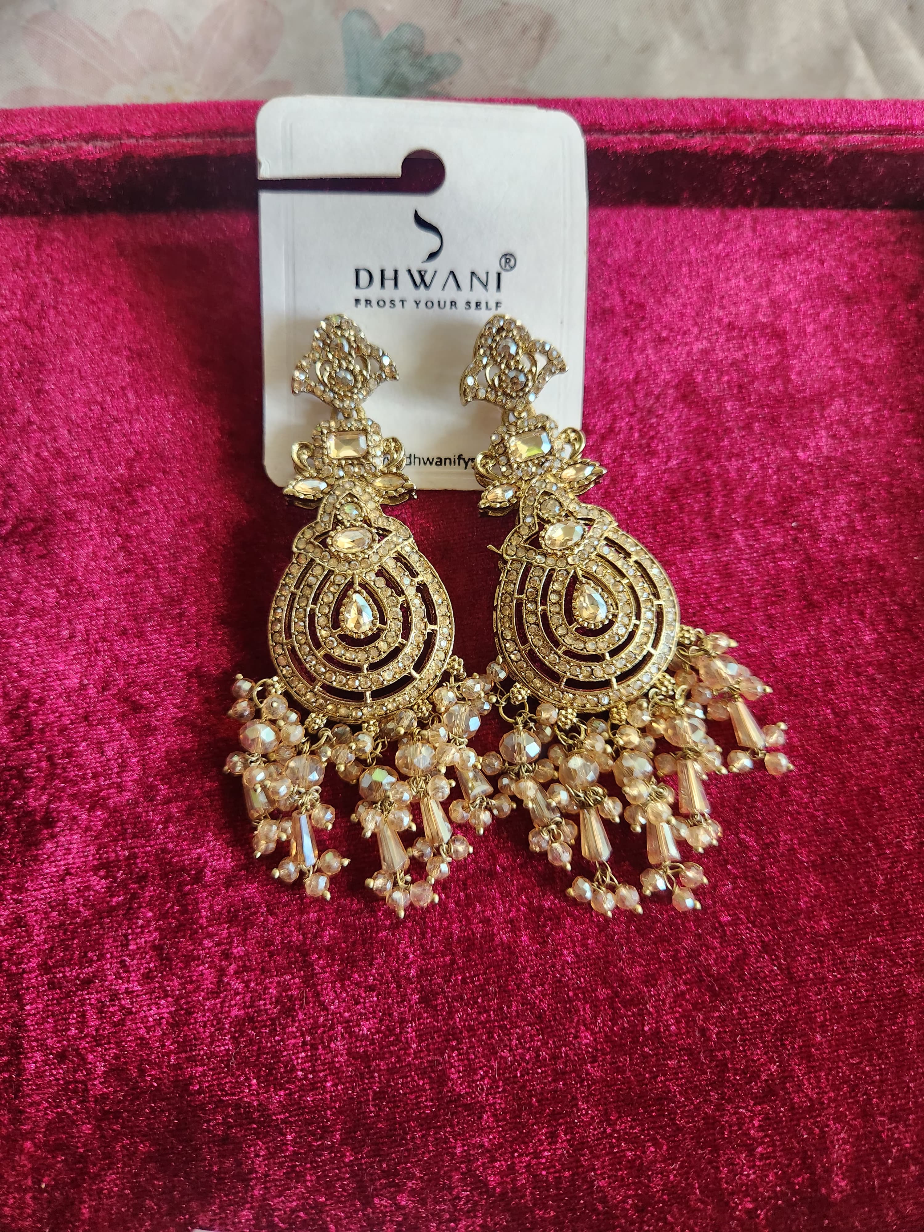 Royal Drop Statement Earrings