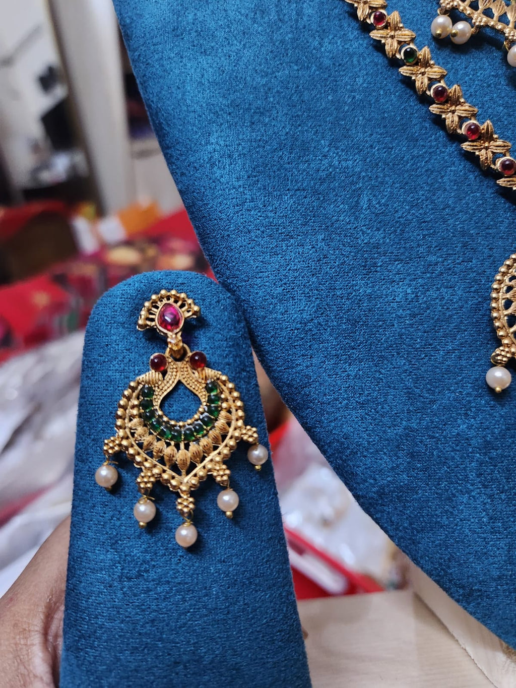 Royal Dual-Layer Temple Jewelry Set