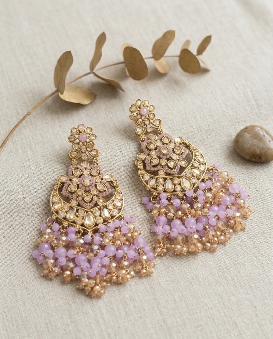 Royal Drop Statement Earrings