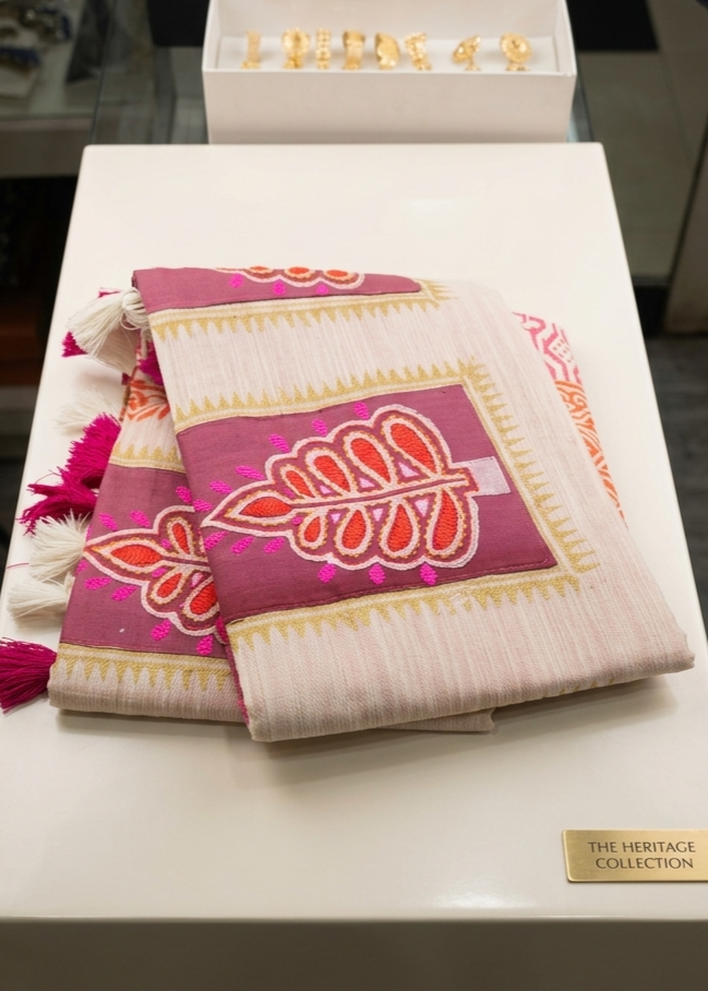 Block Boutique Saree with Blouse Piece