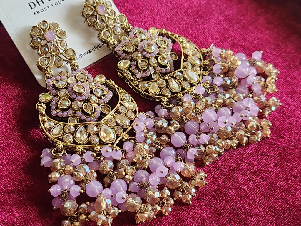 Royal Drop Statement Earrings